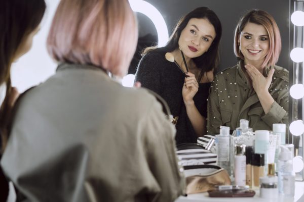 lovely-females-looking-mirror